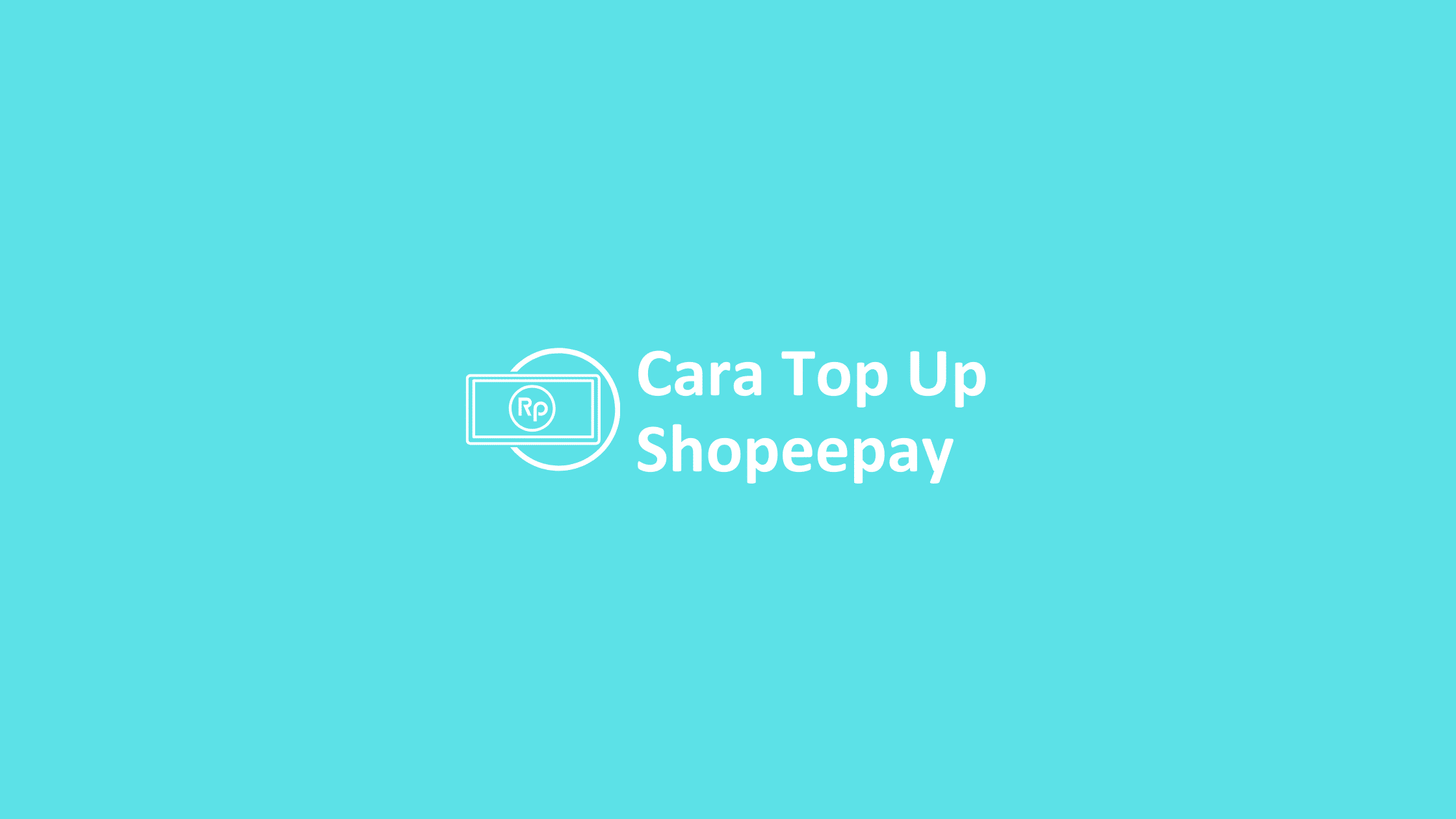 cara top up shopeepay