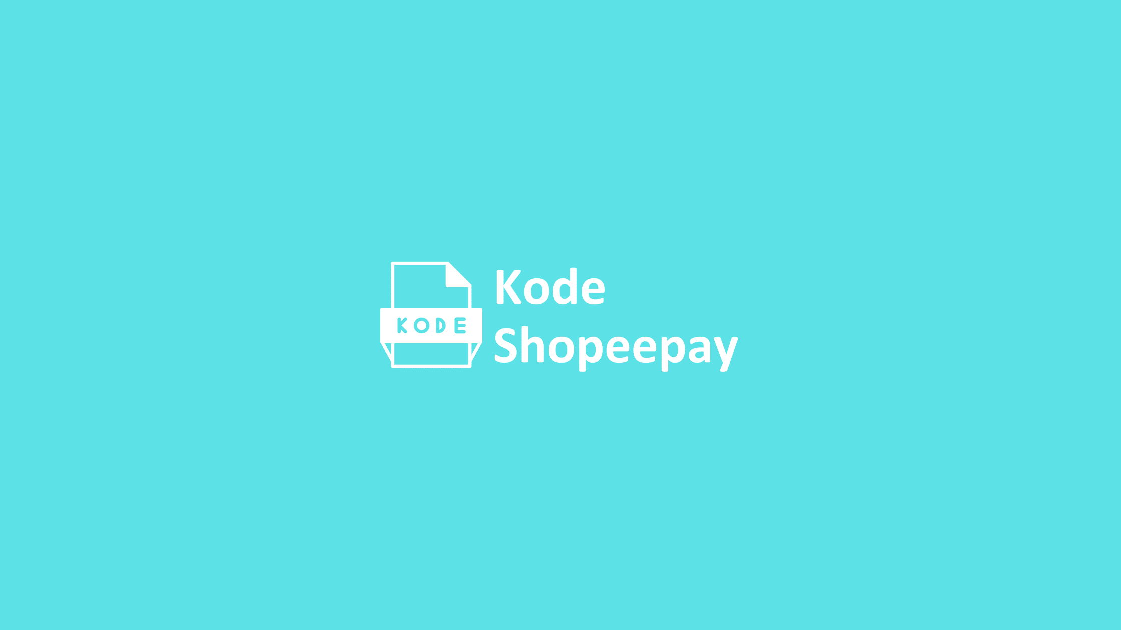kode shopeepay