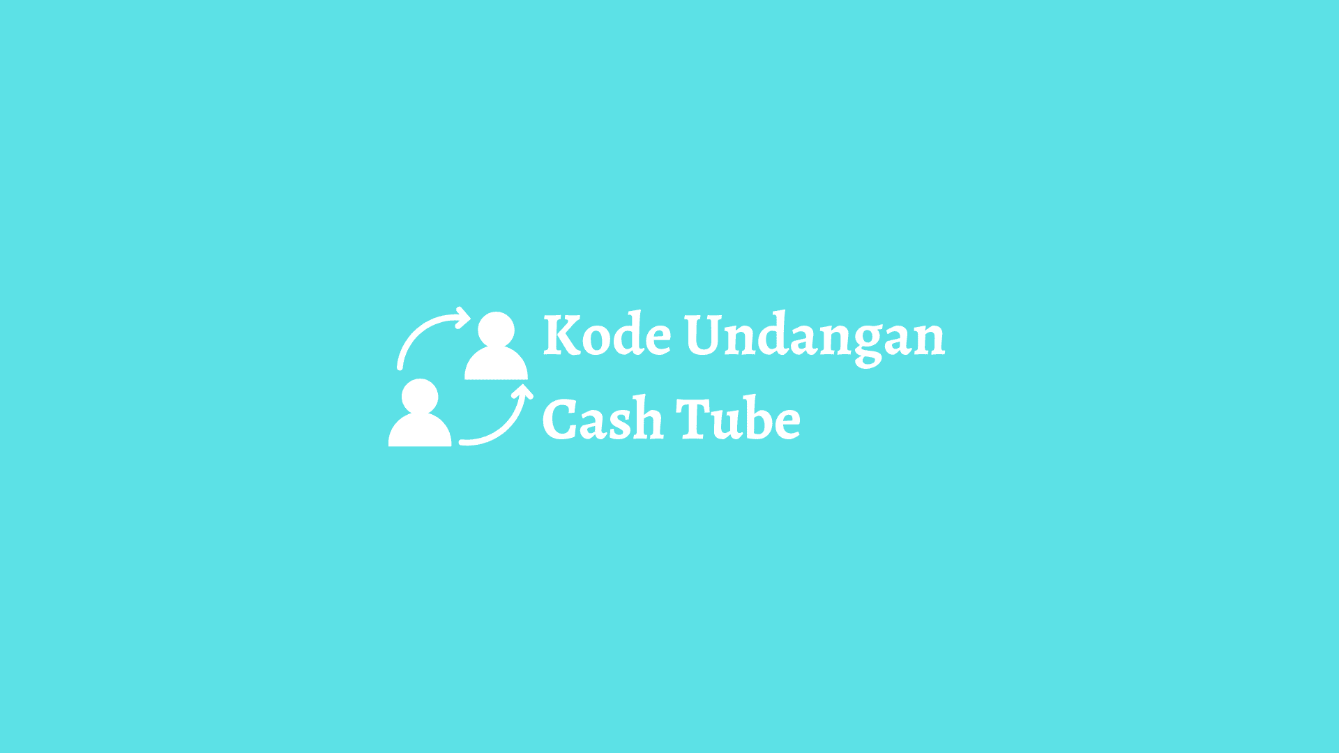 kode undangan cash tube